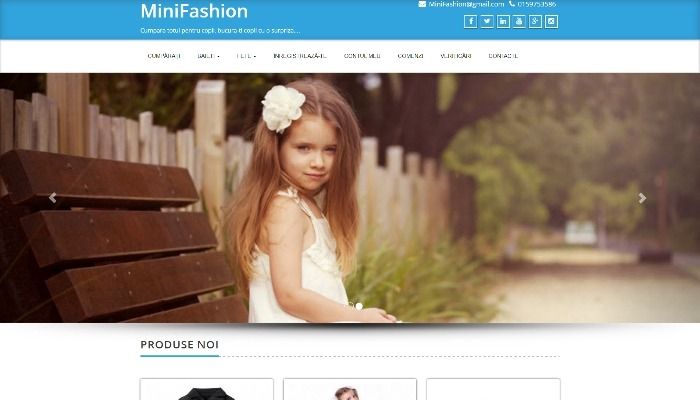 MiniFashion | Website design by WebXMedia