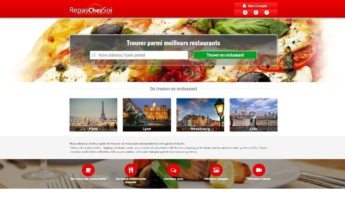 Repas Chez Soi |  Website design by WebXMedia